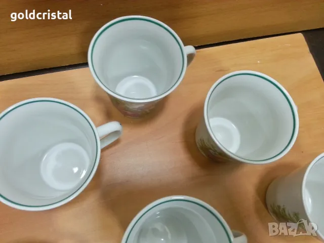 Стар полски порцелан чаши за чай , снимка 8 - Антикварни и старинни предмети - 49691225