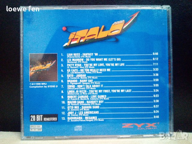 20 Bit Remastered - Best Italo Disco Dj Remixes, снимка 3 - CD дискове - 37578180