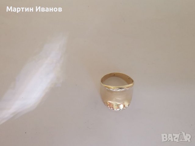 Златен дамски пръстен 5, снимка 5 - Пръстени - 37606108