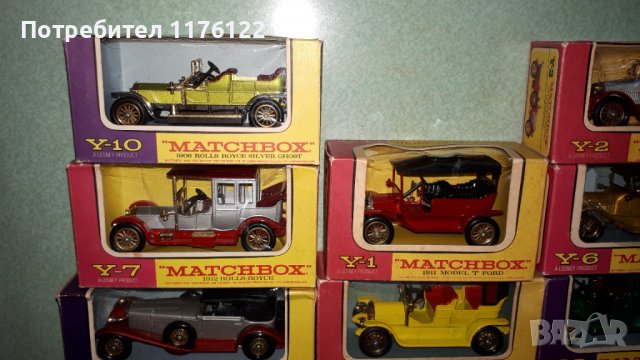 Vintage Стари Matchbox MOY Models Of Yesteryear Мачбокс Ретро Модели England Нови В Кутии, снимка 2 - Коли, камиони, мотори, писти - 36469518