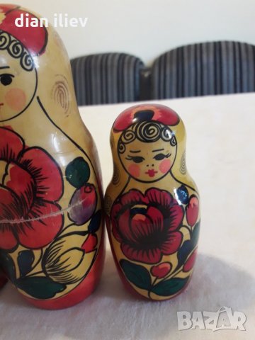 Стари руски матрьошки, снимка 5 - Колекции - 27389566