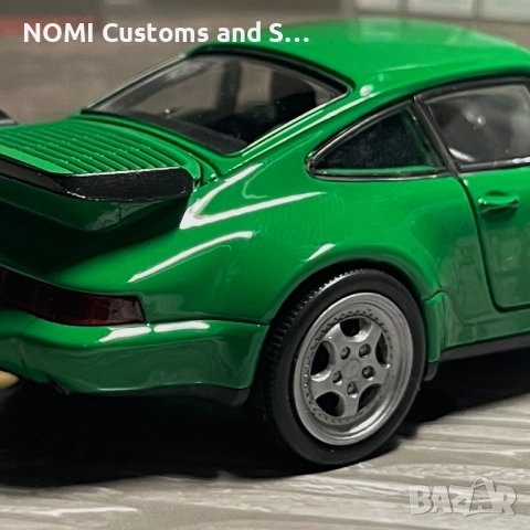 Porsche 911 Turbo умален модел , снимка 3 - Коли, камиони, мотори, писти - 52516332