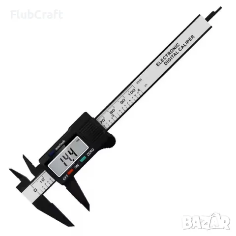 Шублер електронен/цифров с LCD дисплей 100mm, снимка 1