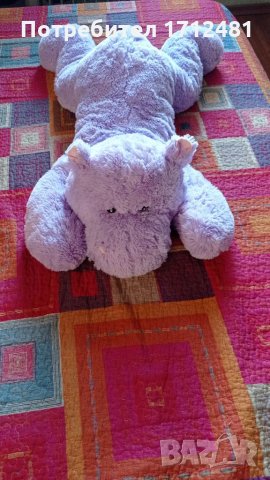 Плюшена играчка хипопотам, снимка 1 - Плюшени играчки - 35517172