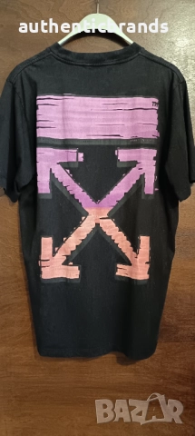 Off White pink&orange marker arrows Paskal skeleton arrows, снимка 5 - Тениски - 52692157