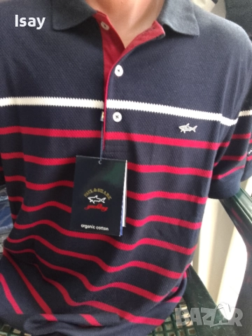 Мъжка тениска Паул Шарк , снимка 6 - Тениски - 52360107