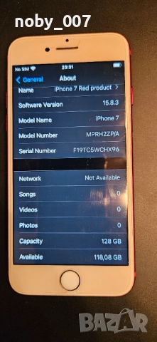iPhone 7 Red product, снимка 8 - Apple iPhone - 52340477