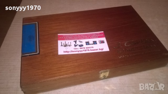 J.CORTES-HIGH CLAS CIGARS-ретро колекция-кутия за пури-внос франция, снимка 2 - Колекции - 27737929