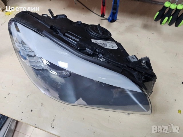 Десен фар за BMW 5 F10 ксенон незавиващ desen far бмв 5 ф10, снимка 7 - Части - 51884386