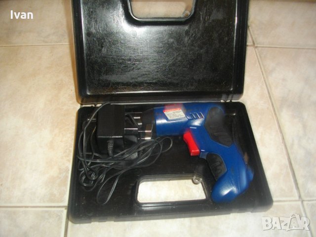 3,6 Волта Мини Винтоверт Белгийски ОРИГИНАЛЕН Отличен-Комплект-Power Plus, снимка 2 - Винтоверти - 33247516