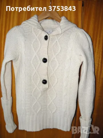 Пуловер дамски бял Marlene Birger