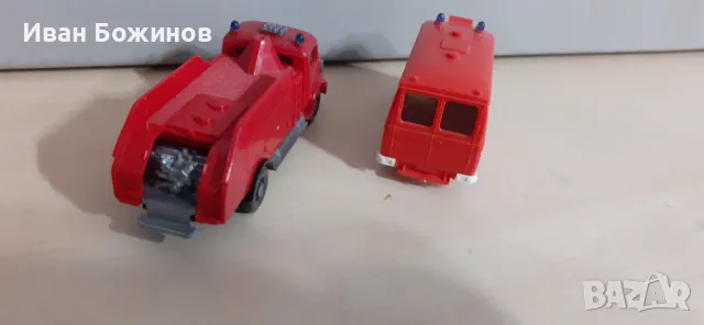 Пожарни камиончета,1:87 Wiking, снимка 3 - Колекции - 50336386