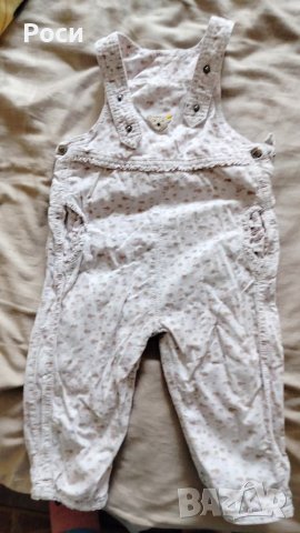 Голям лот дрешки ромпъри, рокля, панталонки и д-р. 80-86рр, снимка 8 - Панталони и долнища за бебе - 40710527