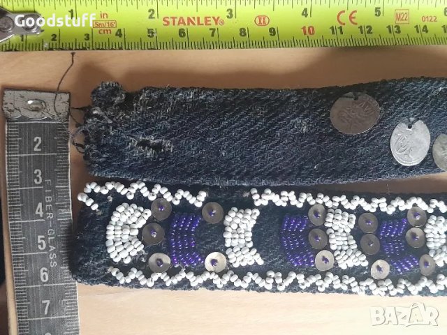 Възрожденска опашка,мъниста,сребро, пафти, носия, етно сукман, снимка 2 - Антикварни и старинни предмети - 48651893