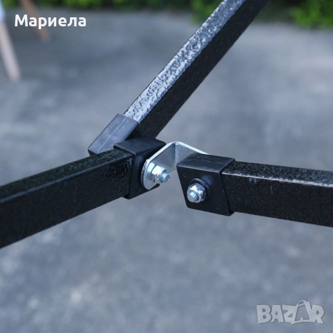 Синя градинска шатра 3х3, снимка 4 - Градински мебели, декорация  - 53406825