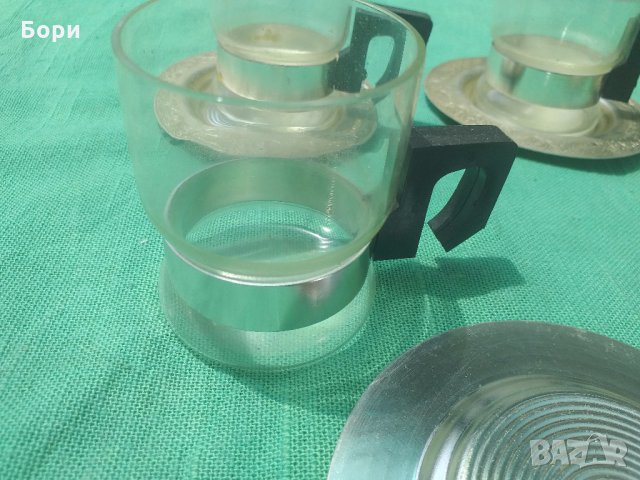 Стар руски сервиз за кафе/чай, снимка 6 - Сервизи - 33292303