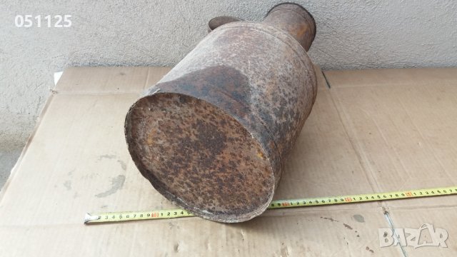 възрожденски метален гюм, съд за мляко - 12 литров , снимка 12 - Антикварни и старинни предмети - 39146725