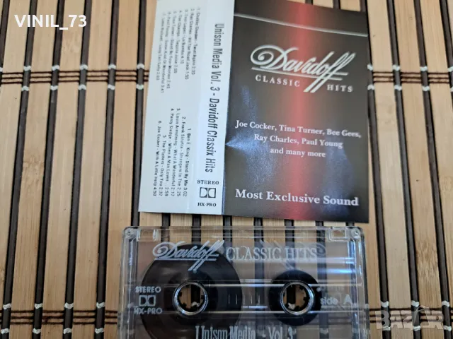 Unison Media Vol.3- Davidoff Classix Hits, снимка 2 - Аудио касети - 48837809