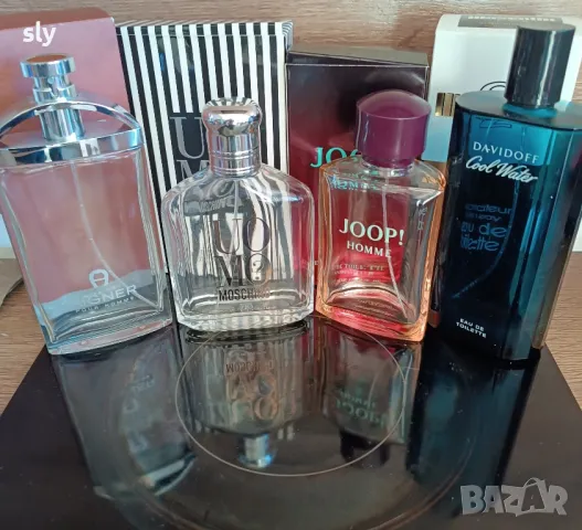 Шишенца от оригинални парфюми Cerruti, JOOP, Tabac 