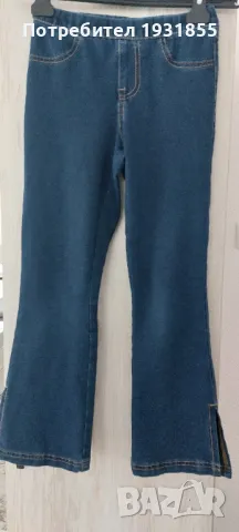 Дънки с блузка, снимка 5 - Детски панталони и дънки - 48859657