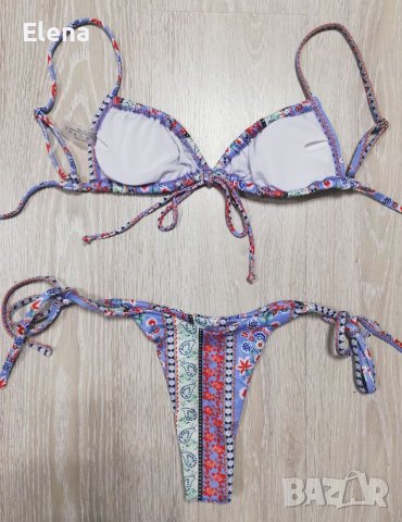 Бански костюм от 2 части синьо, снимка 4 - Бански костюми - 36753005