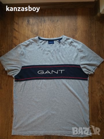 gant - страхотна мъжка тениска , снимка 4 - Тениски - 40251557