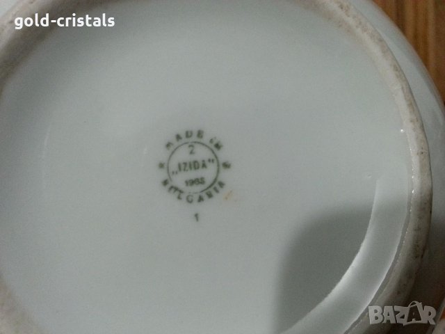 Стар български порцелан чайник латиера , снимка 6 - Антикварни и старинни предмети - 34949509