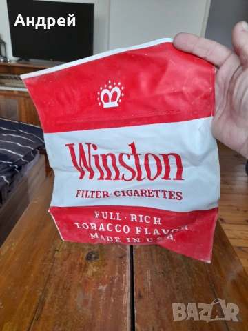 Стара надуваема възглавница Camel,Winston, снимка 3 - Други ценни предмети - 53418059