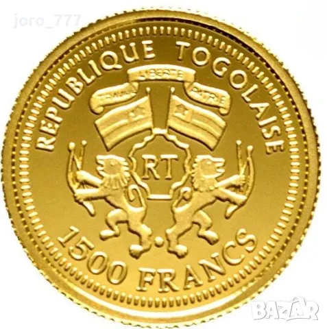 Златна монета "Шилер" 2005