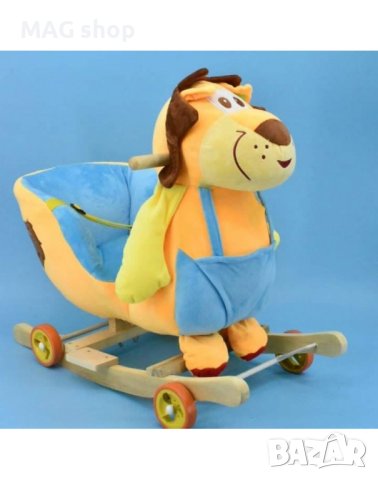 ПРОМО! Музикална Детска люлка каляска 2в1 люлка и количка Различни животни, снимка 4 - Музикални играчки - 43121216