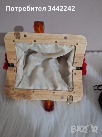 Ръчно плетени чанта, снимка 3 - Чанти - 52362437