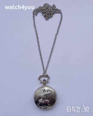 НОВ ДЖОБЕН ЧАСОВНИК С ВЕРИЖКА.ДЖОБНИ ЧАСОВНИЦИ С ФЛОРАЛНИ МОТИВИ КЮСТЕК. POCKET WATCH.DJOBEN DZHOBEN, снимка 8 - Джобни - 8902598