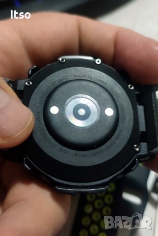Отличен Amazfit Watch T-Rex 2 , GPS, батерия 20 дни+4 каишки+протектор, снимка 7 - Смарт гривни - 43306152