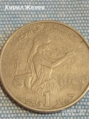 Монета 1 динар 1983г. Република Тунис за КОЛЕКЦИОНЕРИ 40849, снимка 3 - Нумизматика и бонистика - 48753907
