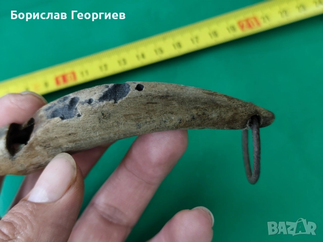 Стара дървена свирка, снимка 4 - Антикварни и старинни предмети - 52477611