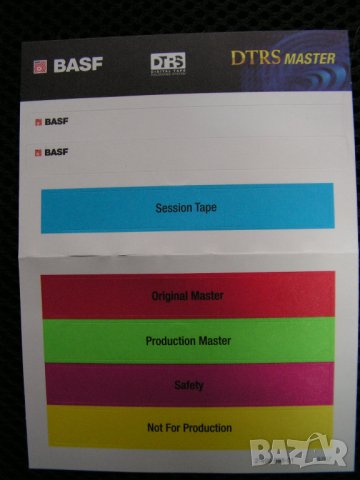 Нови цифрови касети BASF DTRS MASTER DA 113MP & maxell AUDIO Hi8 113, снимка 18 - Други - 34674436
