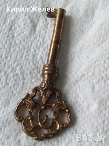 Стар рядък ключ за врата 53355, снимка 2 - Антикварни и старинни предмети - 53217472