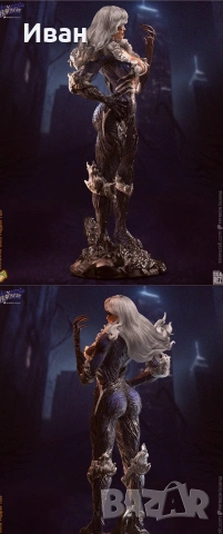 Черната котка на Марвъл Веномизирана/ Black cat Venomized , снимка 6 - Фигурки - 53288774