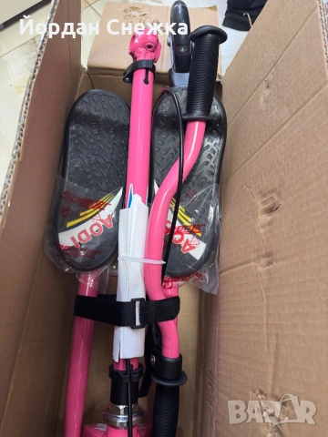 Триколка тротинетка скутер AODI, снимка 4 - Детски велосипеди, триколки и коли - 53051606