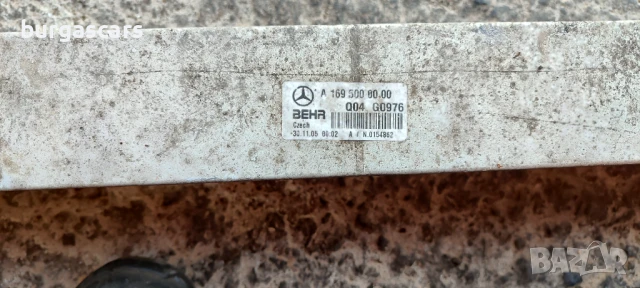 Интеркулер A 169 500 00 00 Mercedes B180 W245 - 120лв, снимка 2 - Части - 50559698