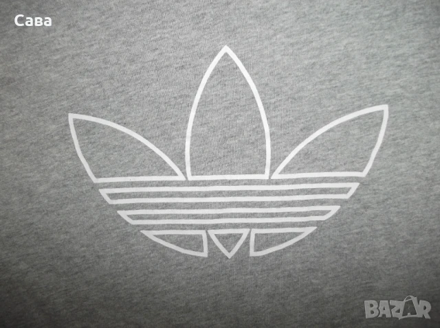 Тениски ADIDAS  мъжки,М-Л  /черни и сива/, снимка 10 - Спортни дрехи, екипи - 37462569