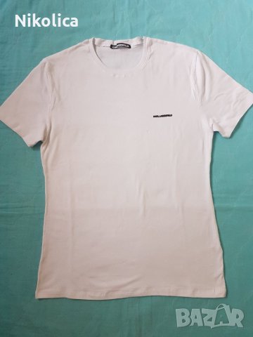ОРИГИНАЛНИ тениски KARL LAGERFELD,размер L/XL.С кутия!НОВИ!, снимка 7 - Тениски - 26584648