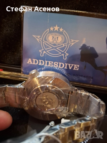 Чисто нов diver механичен часовник Addiesdive, снимка 6 - Мъжки - 52470728
