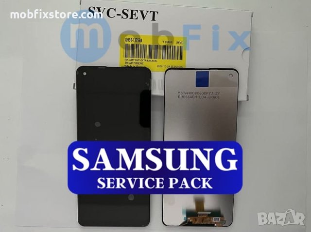 Оригинален дисплей с тъч скрийн за Samsung A21s, A217F / Service Pack, снимка 1 - Резервни части за телефони - 40493486