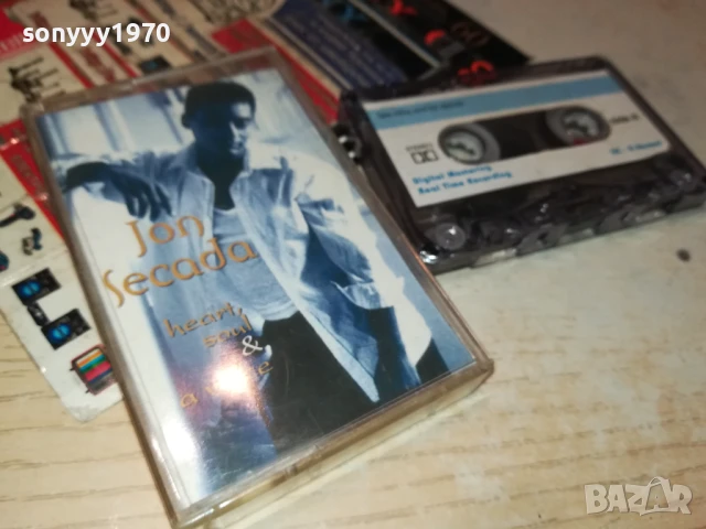 JON SECADA-UNISON TAPE 1107251947, снимка 13 - Аудио касети - 50990821