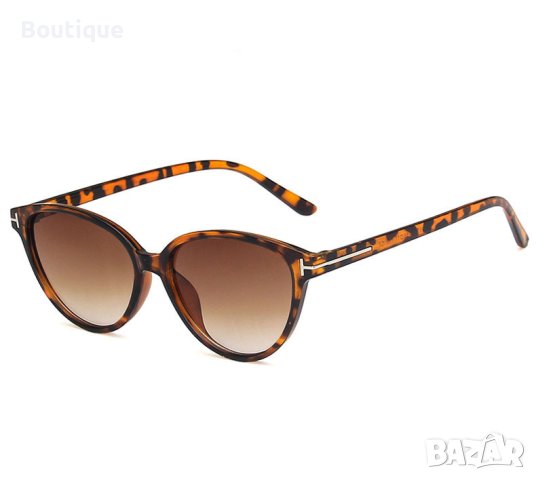 Малки дамски слънчеви очила тип котка  , снимка 3 - Слънчеви и диоптрични очила - 43674768