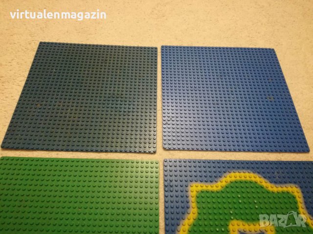 Lego - 6 Стари Лего базови плочи - Оригинални!, снимка 2 - Колекции - 40594530