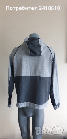 Hugo Boss Saggy Hoodie Full Zip Regular Fit Mens Size XL ОРИГИНАЛ! Суичер с цял Цип!, снимка 5 - Спортни дрехи, екипи - 43020673