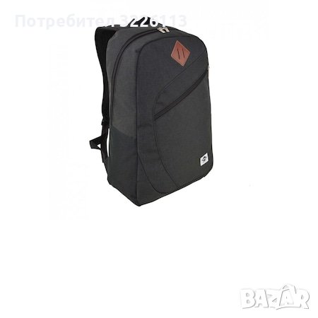 Pаница с регулируеми презрамки Lee Cooper Marl Backpack, цвят черен. , снимка 2 - Раници - 39160366