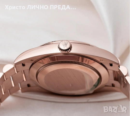 Новогодишна промоция!Rolex Day-Date Oyster 40 mm Everose gold 228235 UNISEX, снимка 3 - Мъжки - 52899781